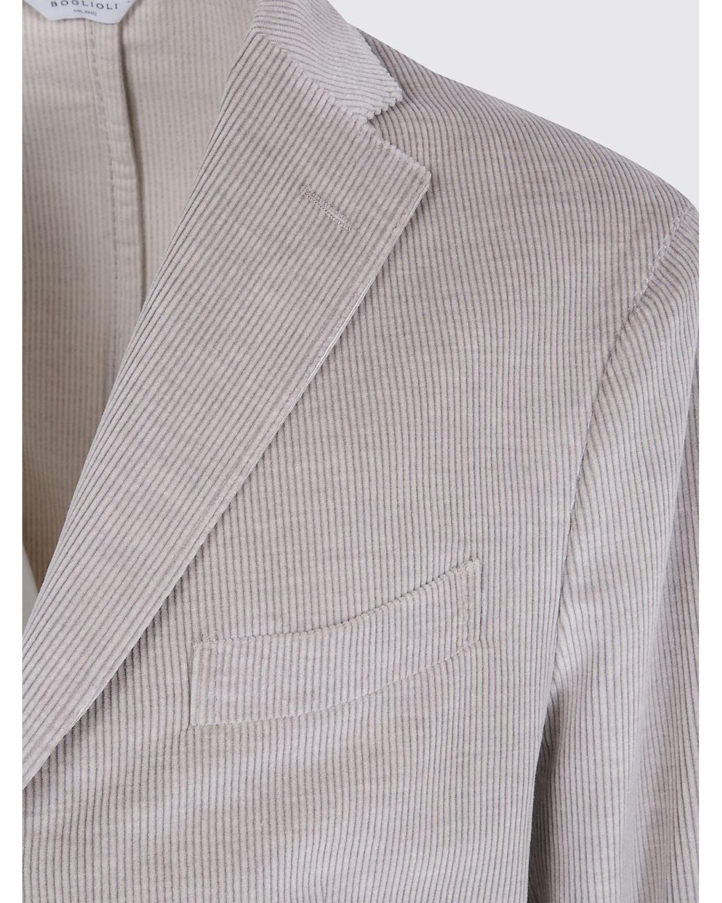 Boglioli Gray Jacket for men
