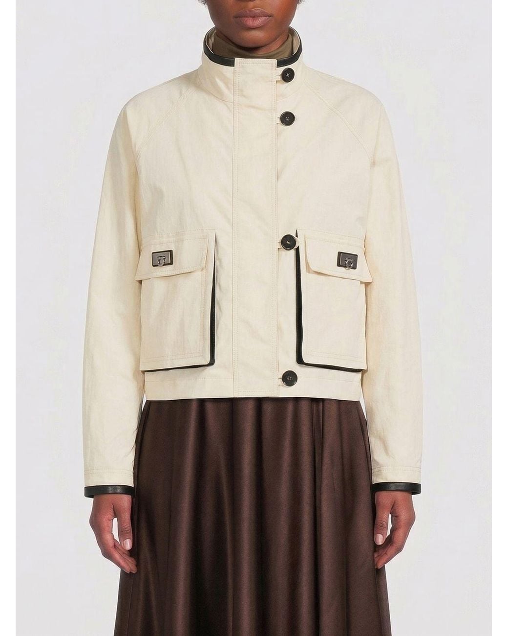 Ferragamo Natural Linen Jacket