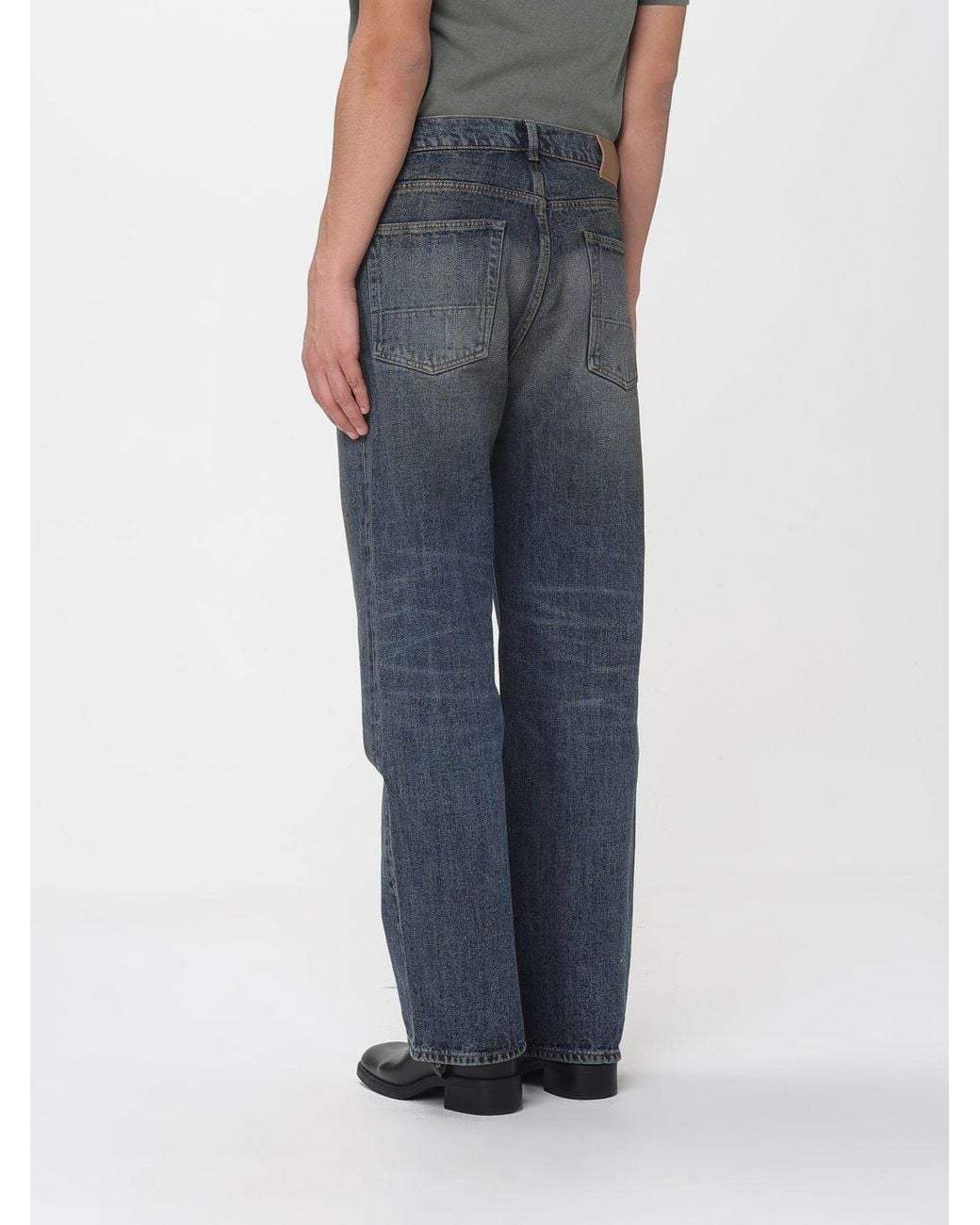Our Legacy Blue Wide Leg Jeans for men