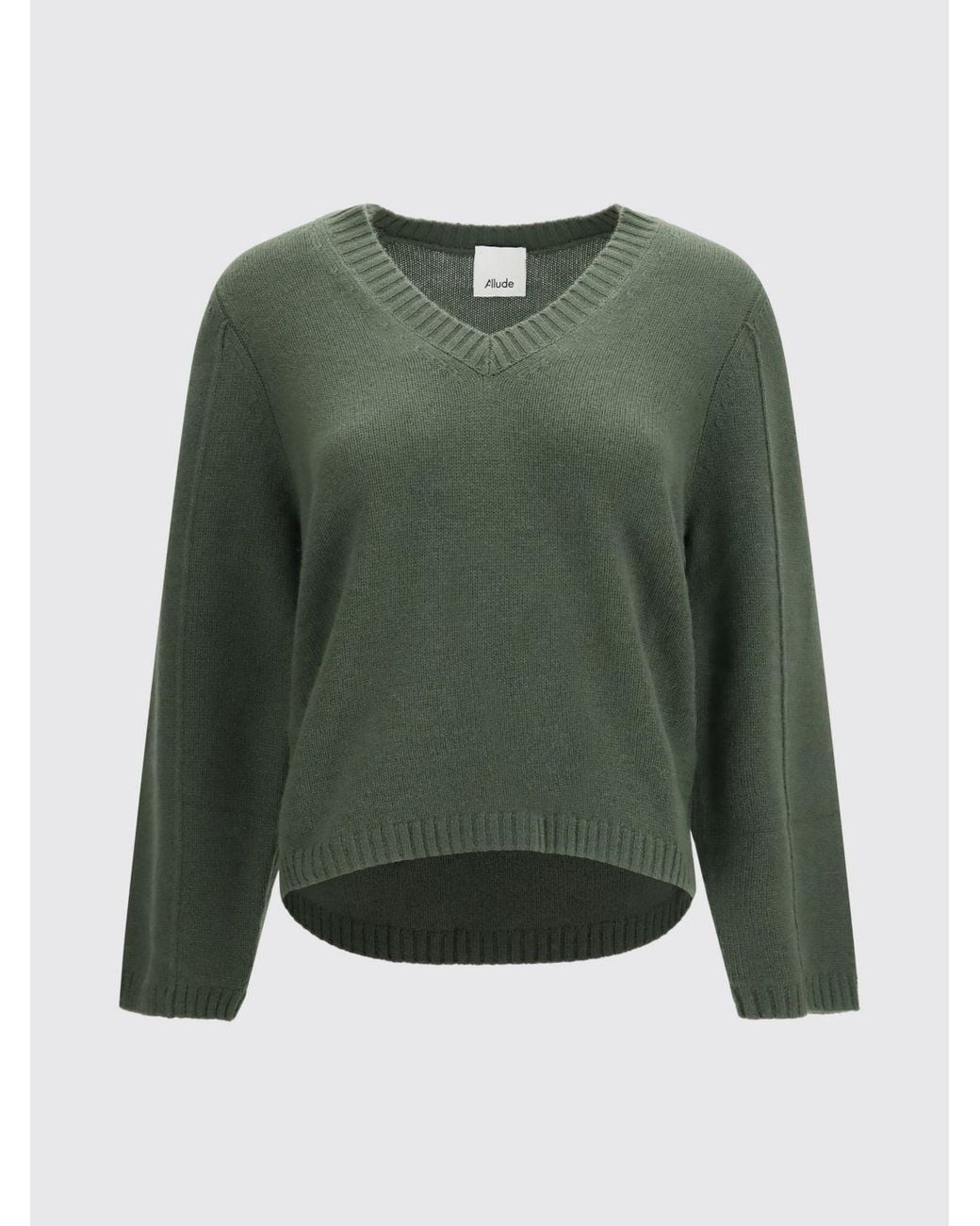 Allude Green Sweater