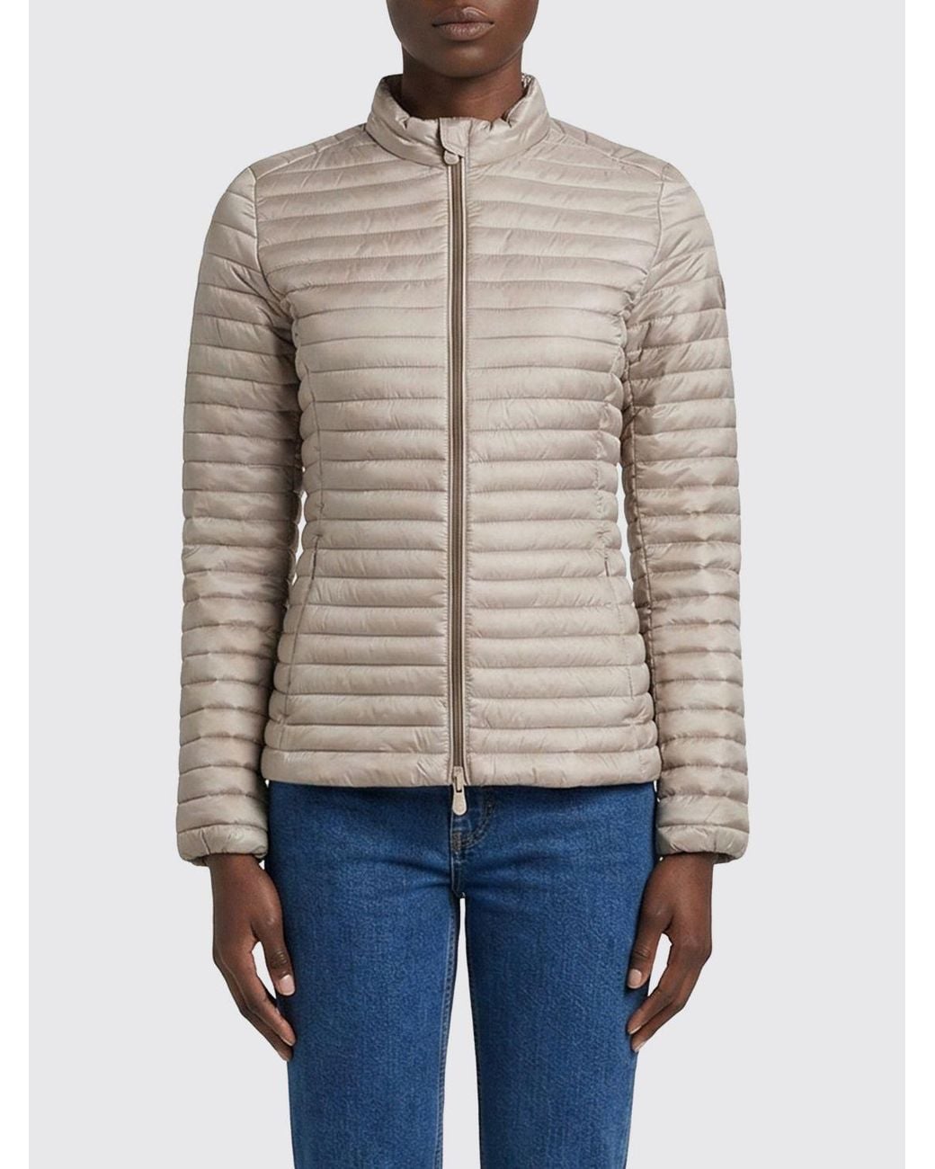 Save The Duck Blue Padded Nylon Down Jacket