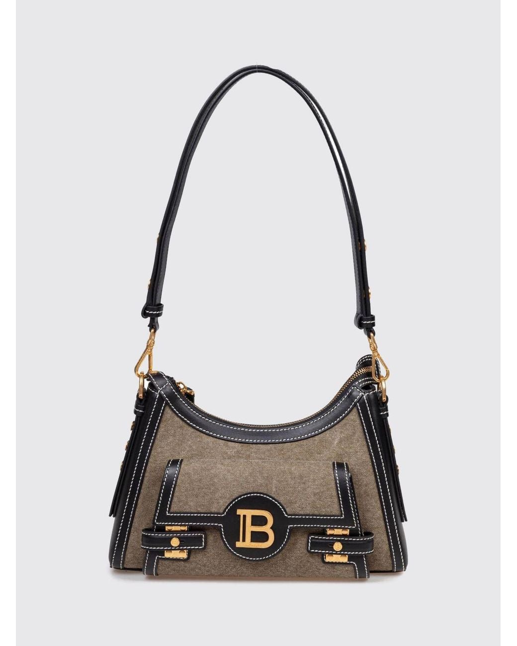 Balmain White Shoulder Bag
