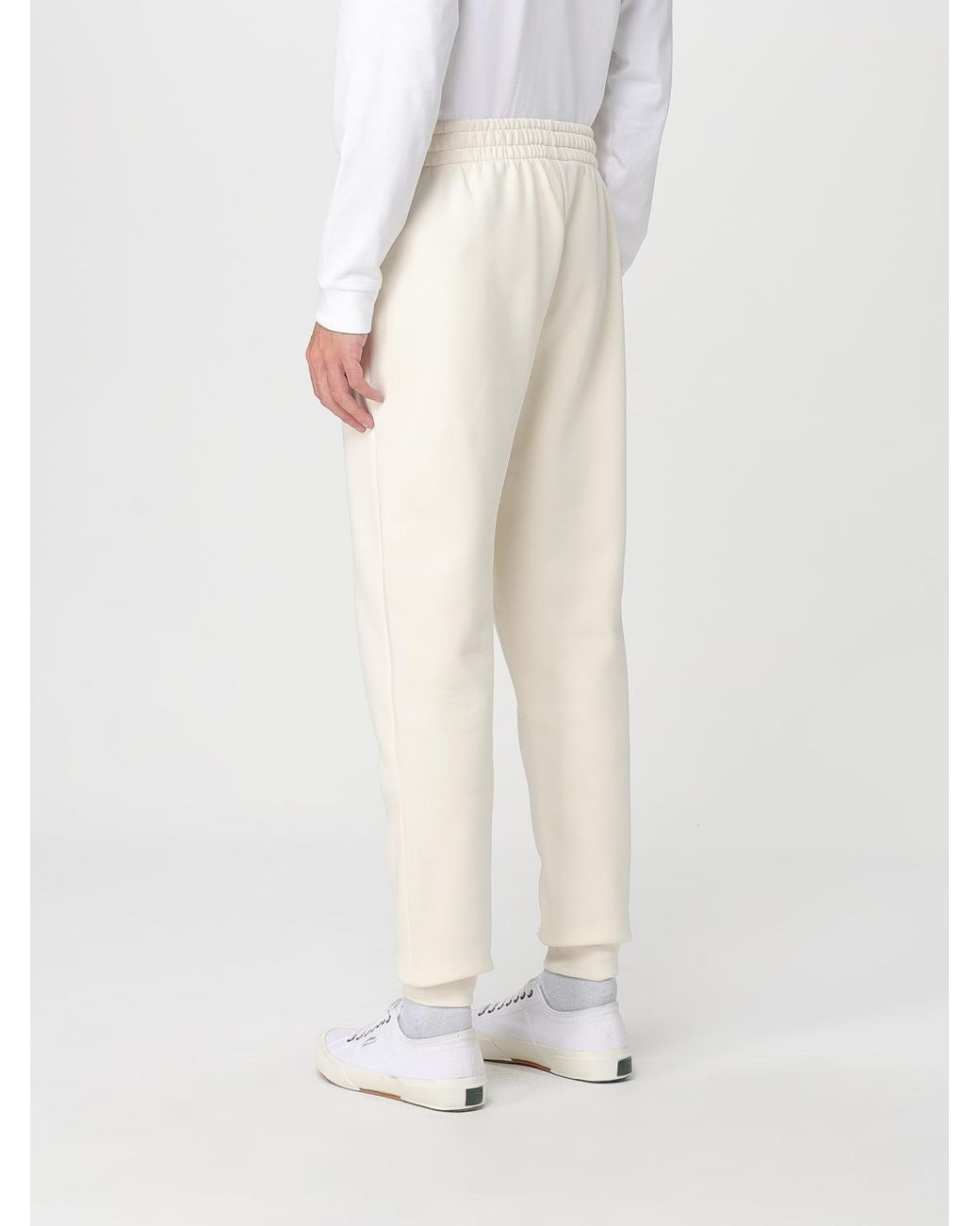 EA7 White Trousers for men