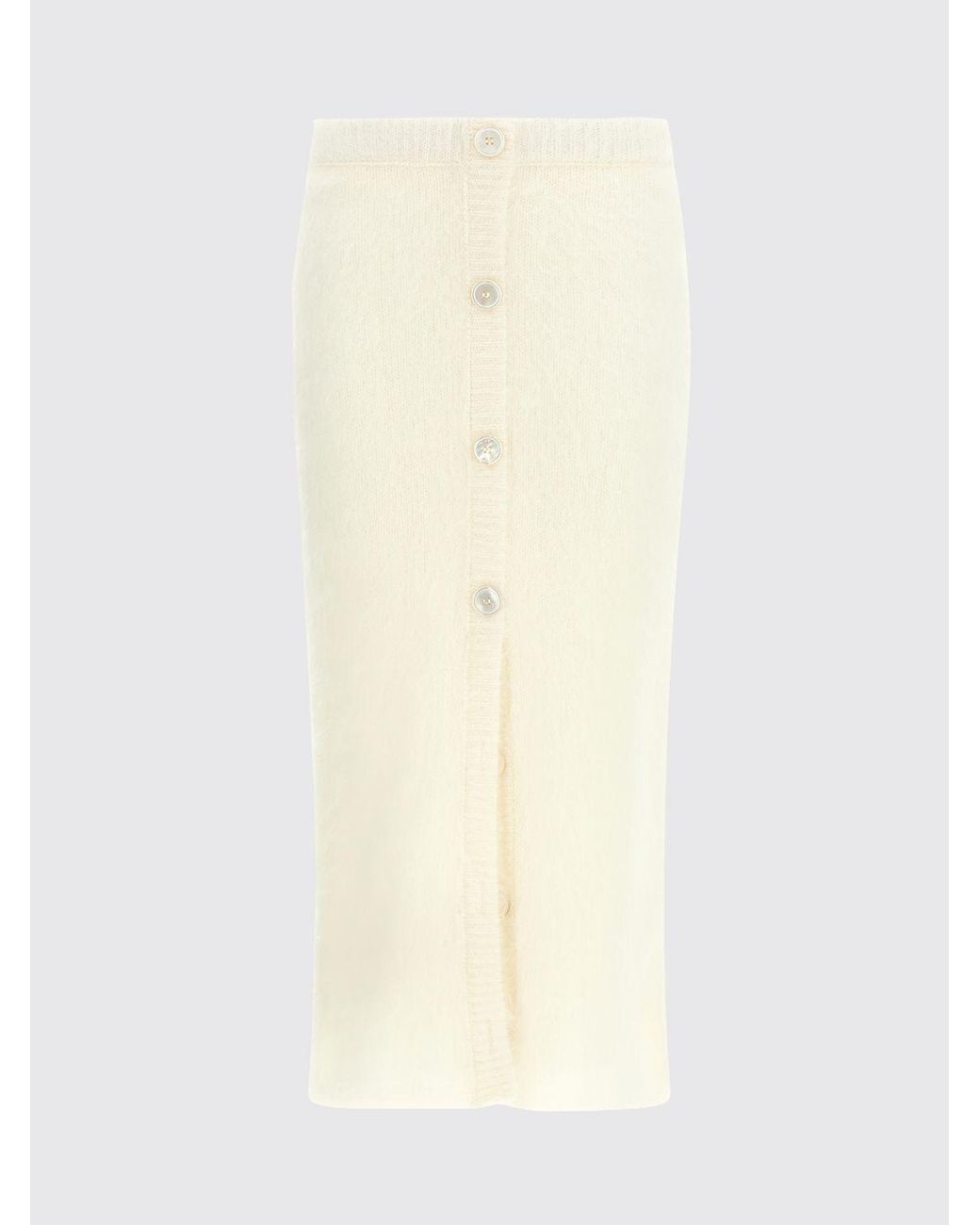 Alessandra Rich White Skirt