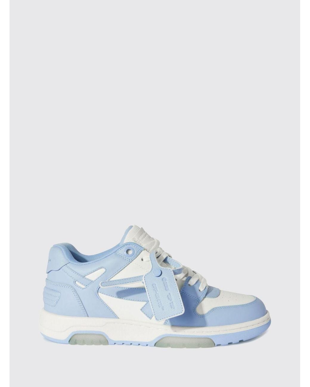 Off-White c/o Virgil Abloh Blue Out Of Office Leather Sneakers for men