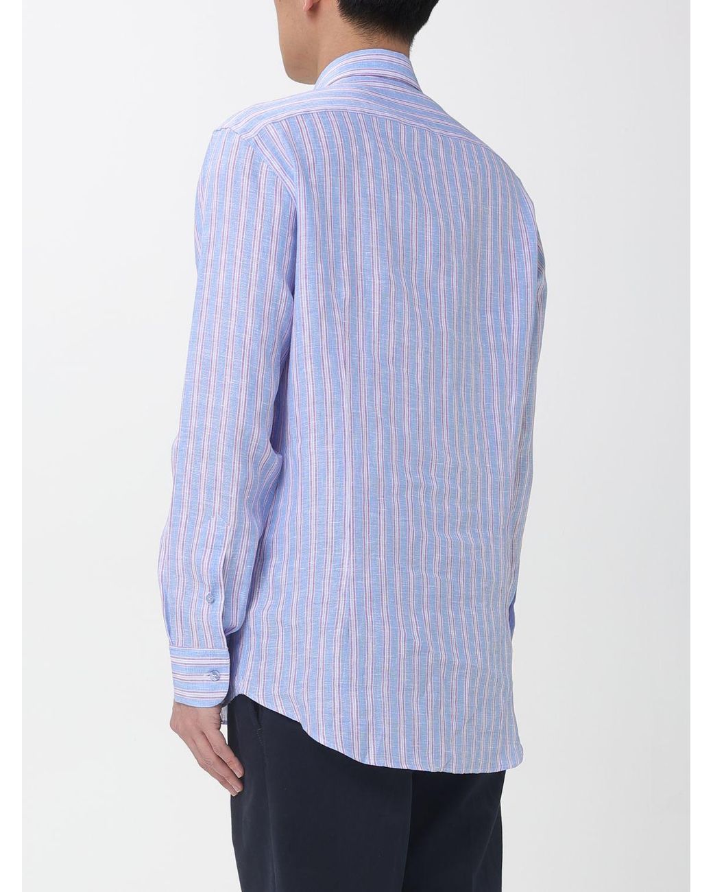 Camicia di Etro in Blue da Uomo