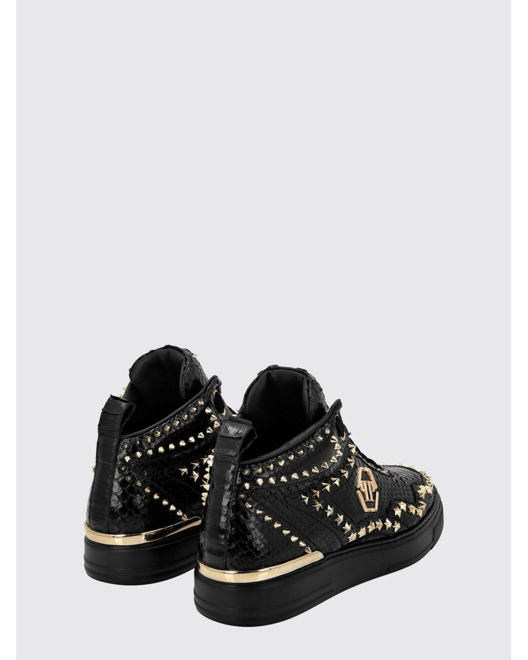 Philipp Plein Black Sneakers for men