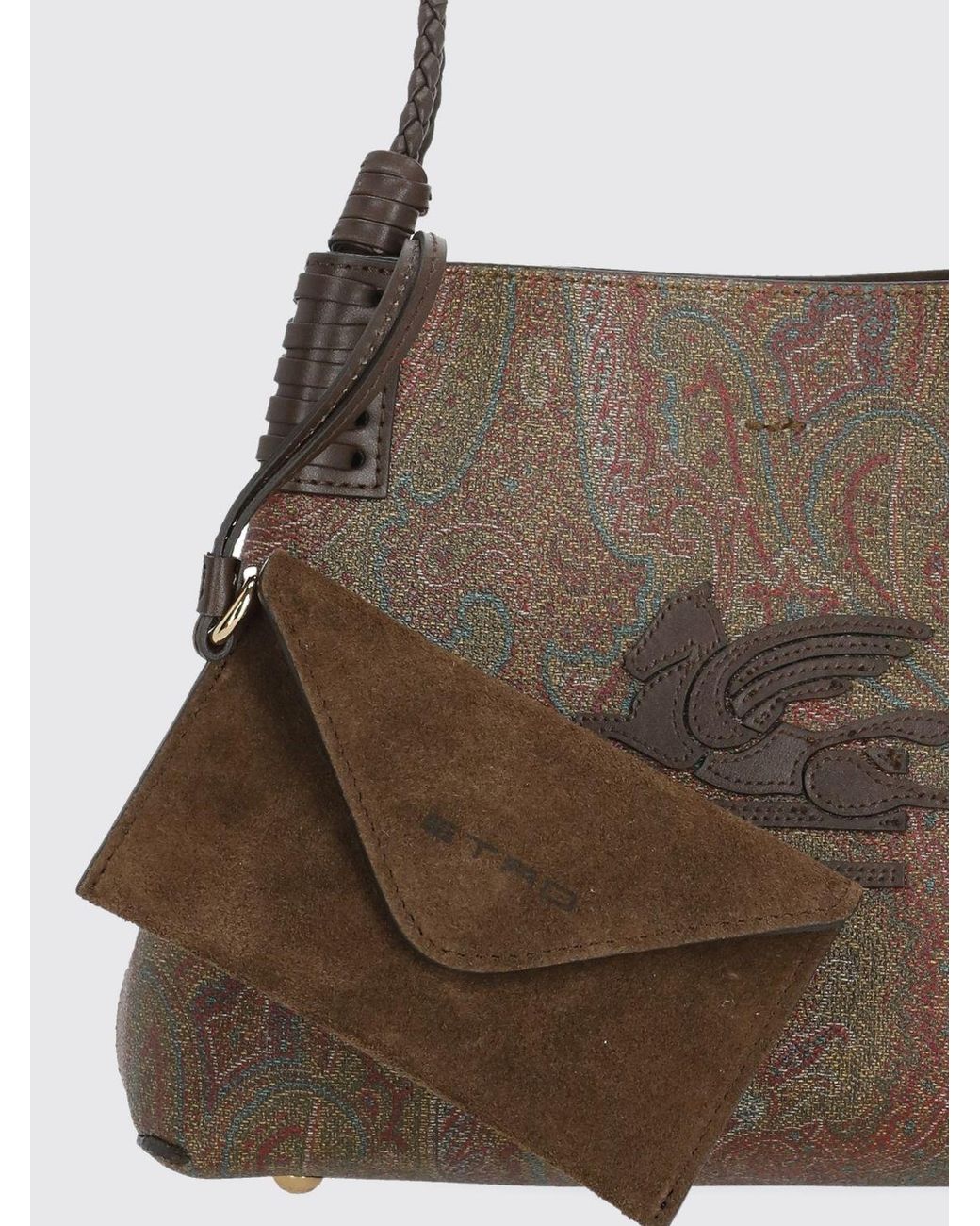 Etro Brown Shoulder Bag