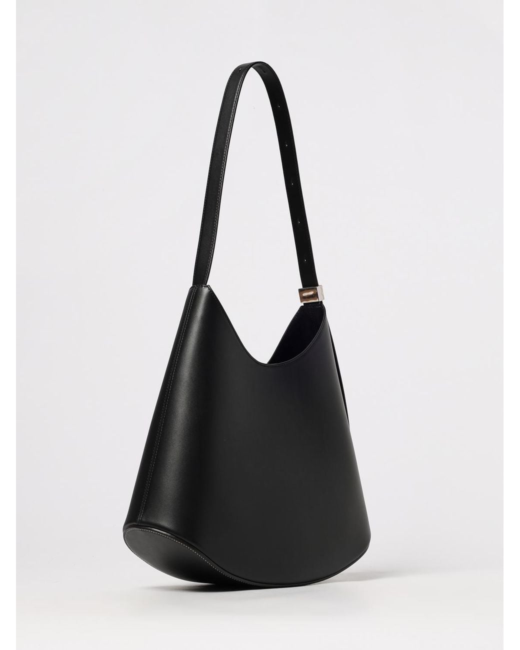 Borsa Eldorado Medium di Jil Sander in Black