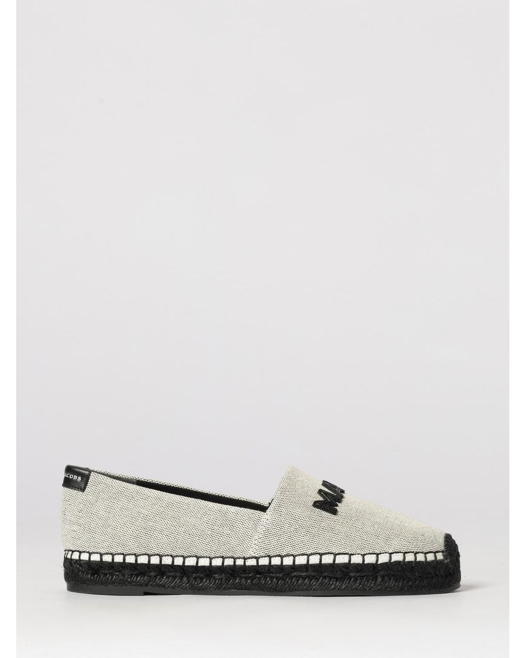 Marc Jacobs White Cotton Canvas Espadrilles