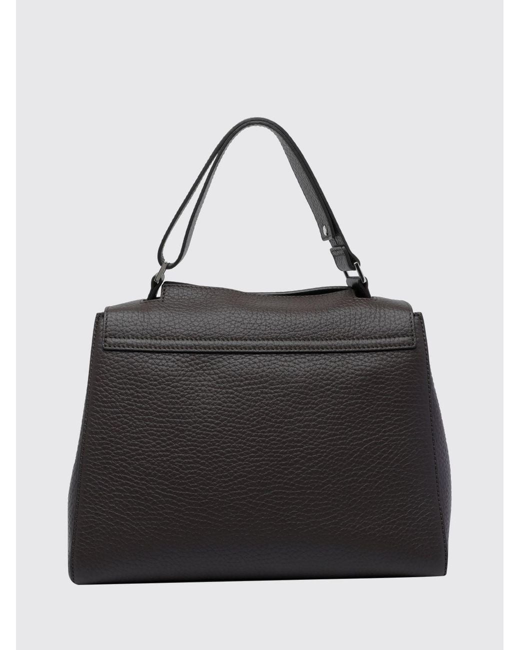 Orciani Black Sveva Medium Handbag