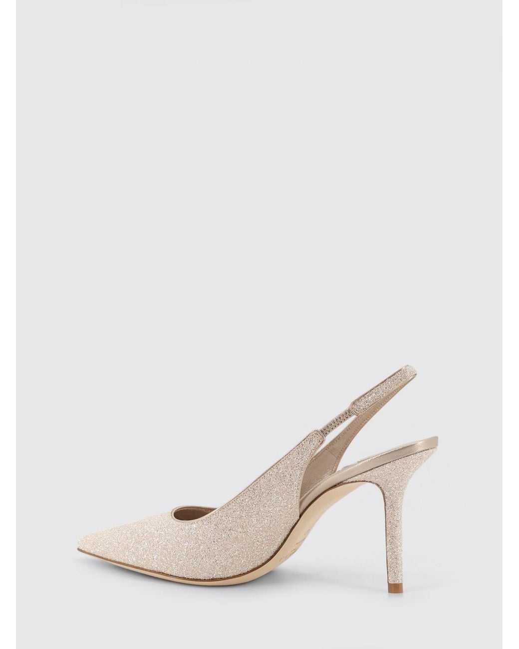Jimmy Choo Natural Love Lurex Slingback Pumps
