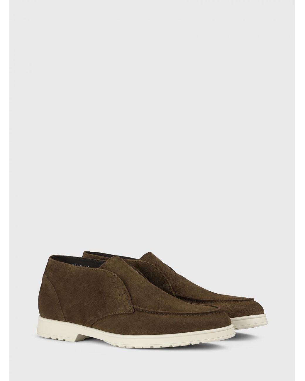 Botines De Ante Doucal's de hombre de color Brown