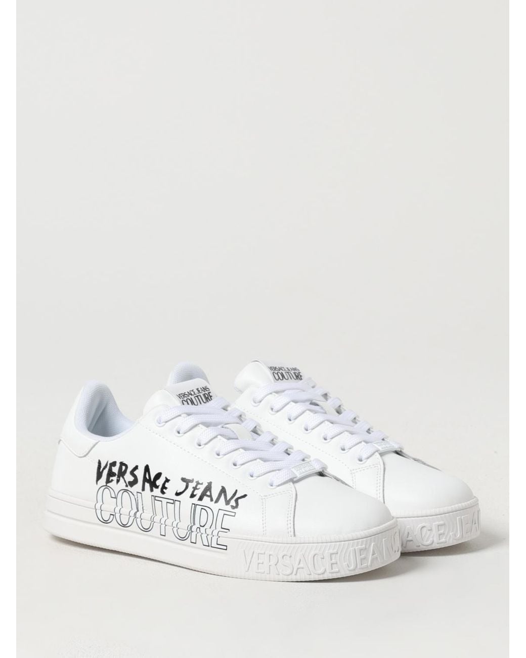 Versace Jeans Couture White Sneakers