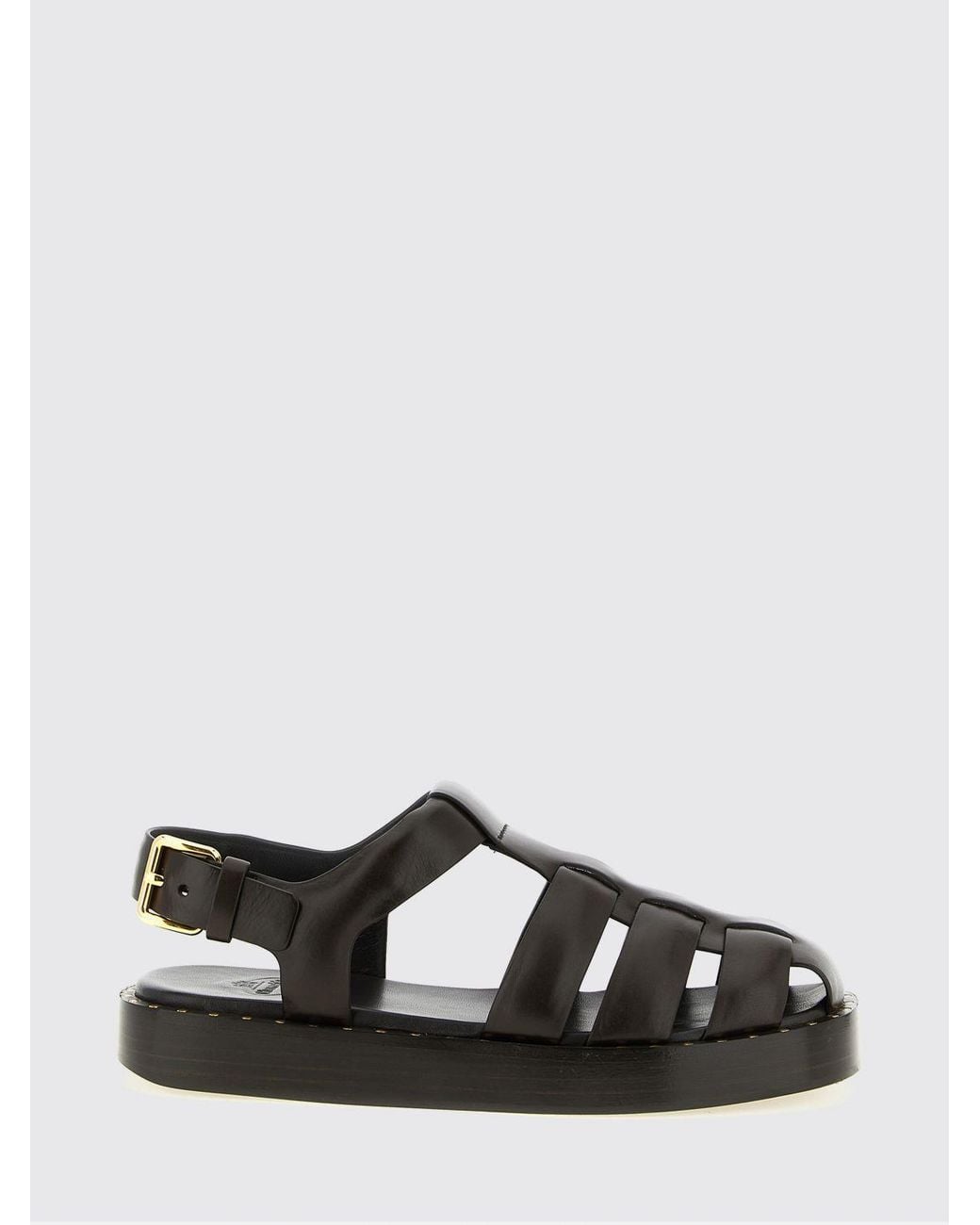 Church's Black Leather Sandals