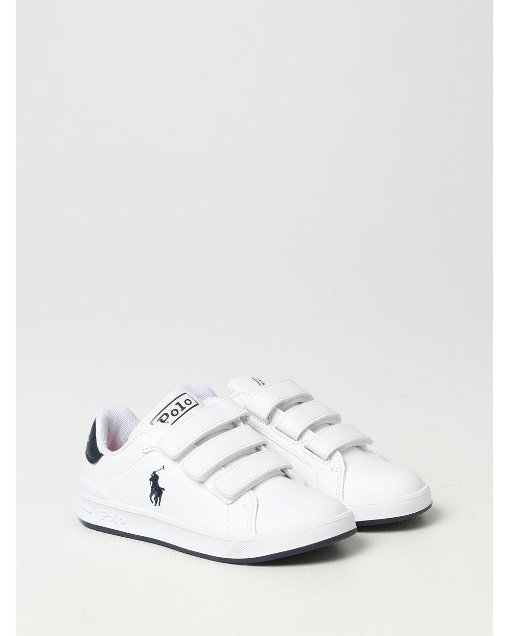 Chaussures enfant Polo Ralph Lauren pour homme en coloris Blanc | Lyst