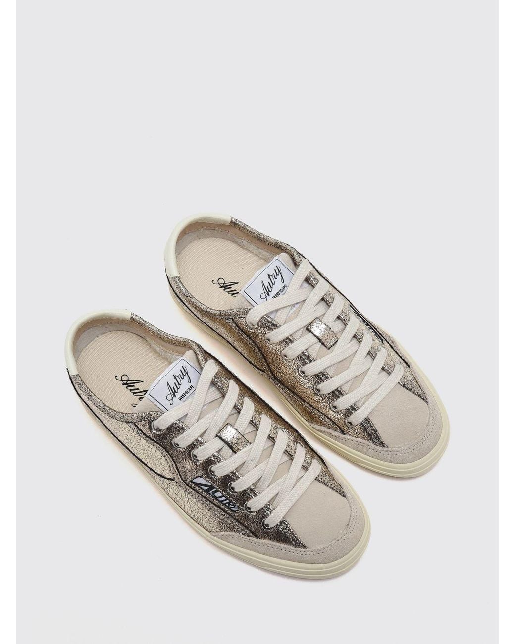 Autry White Windscape Low Top Trainers