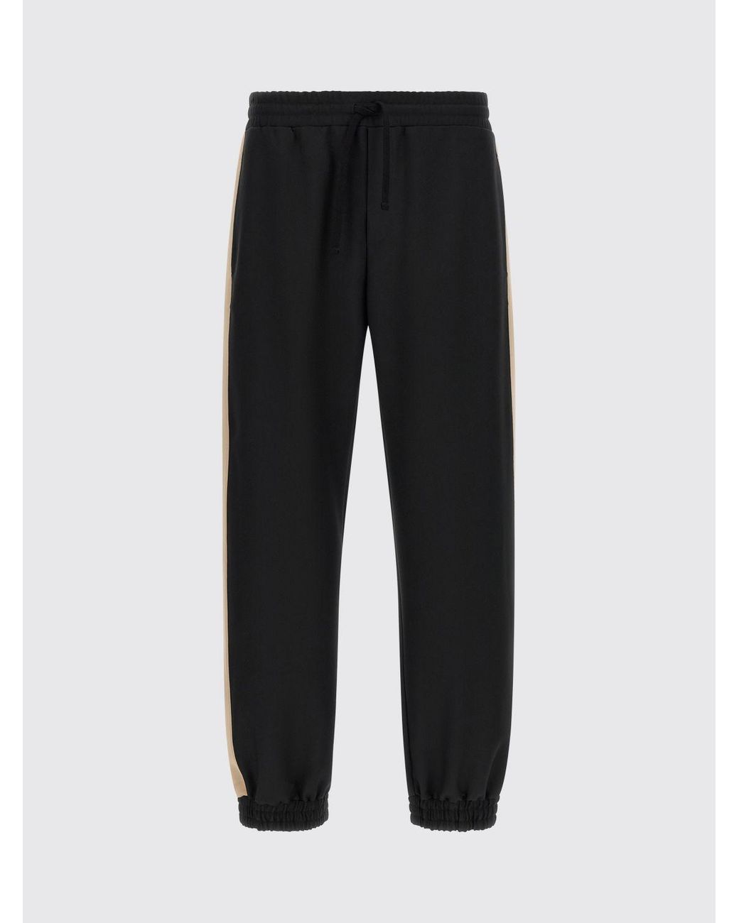 Valentino Garavani Blue Technical Jersey Jogging Pants With Drawstring Waist for men