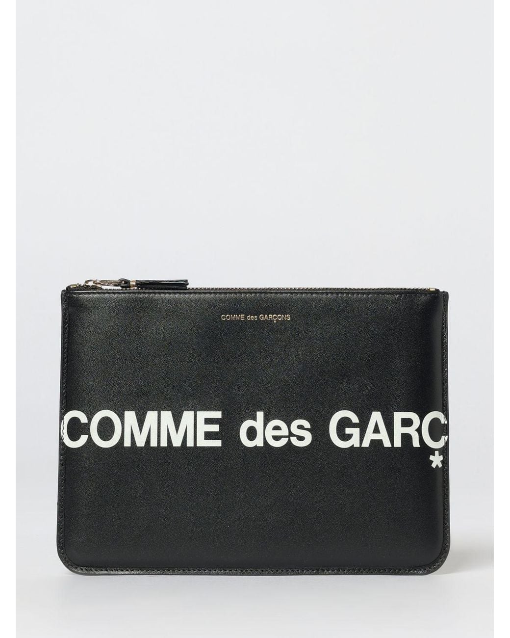 Comme des Garçons Black Leather Document Holder for men