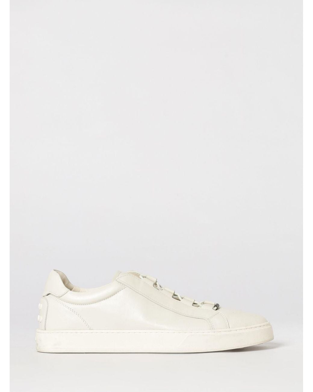 Tod's Natural Leather Sneakers for men
