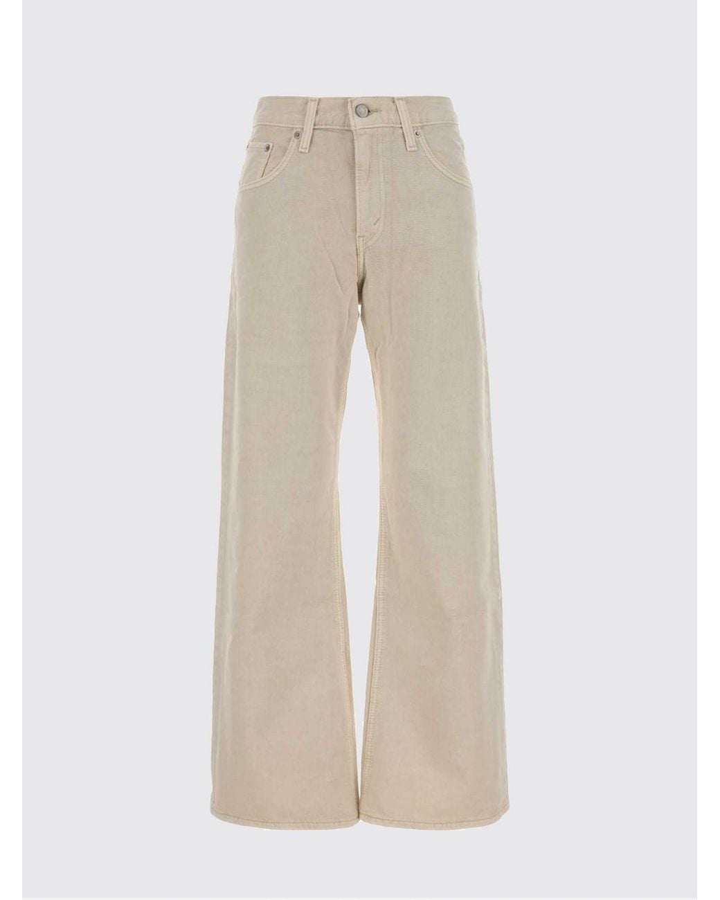 Levi's Natural Mid-Rise Flared Jeans
