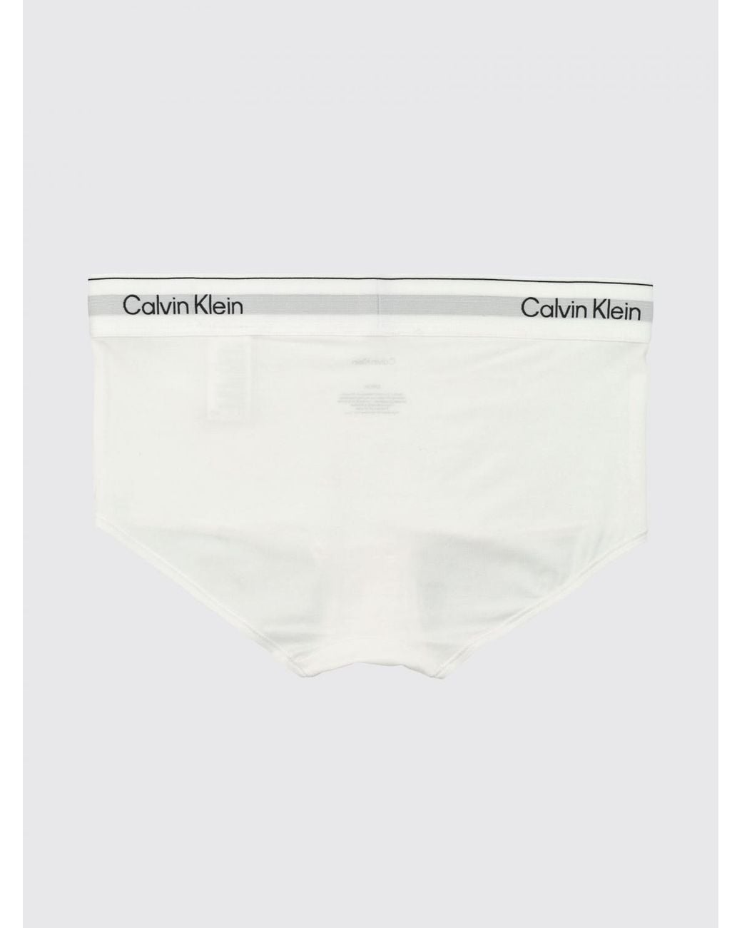 Calvin Klein Natural Cotton Blend Logo Culottes