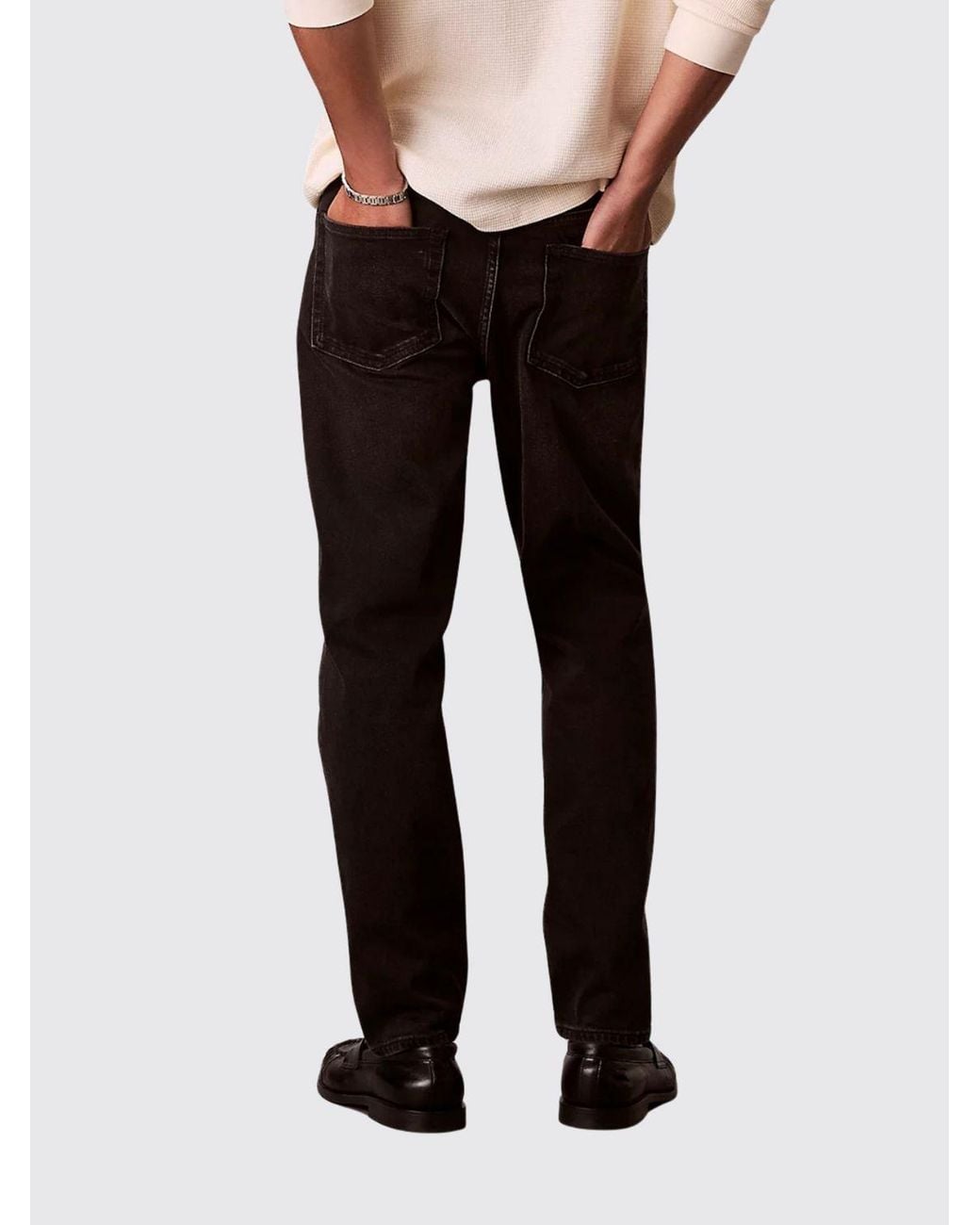 Calvin Klein Black Pants for men