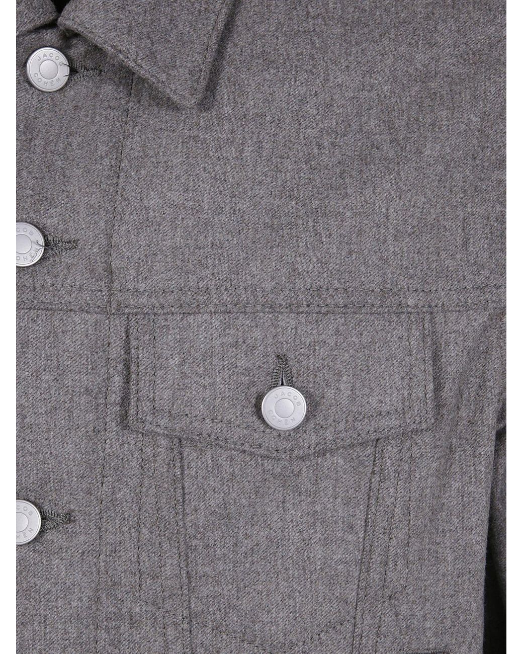 Jacob Cohen Gray Jacket for men