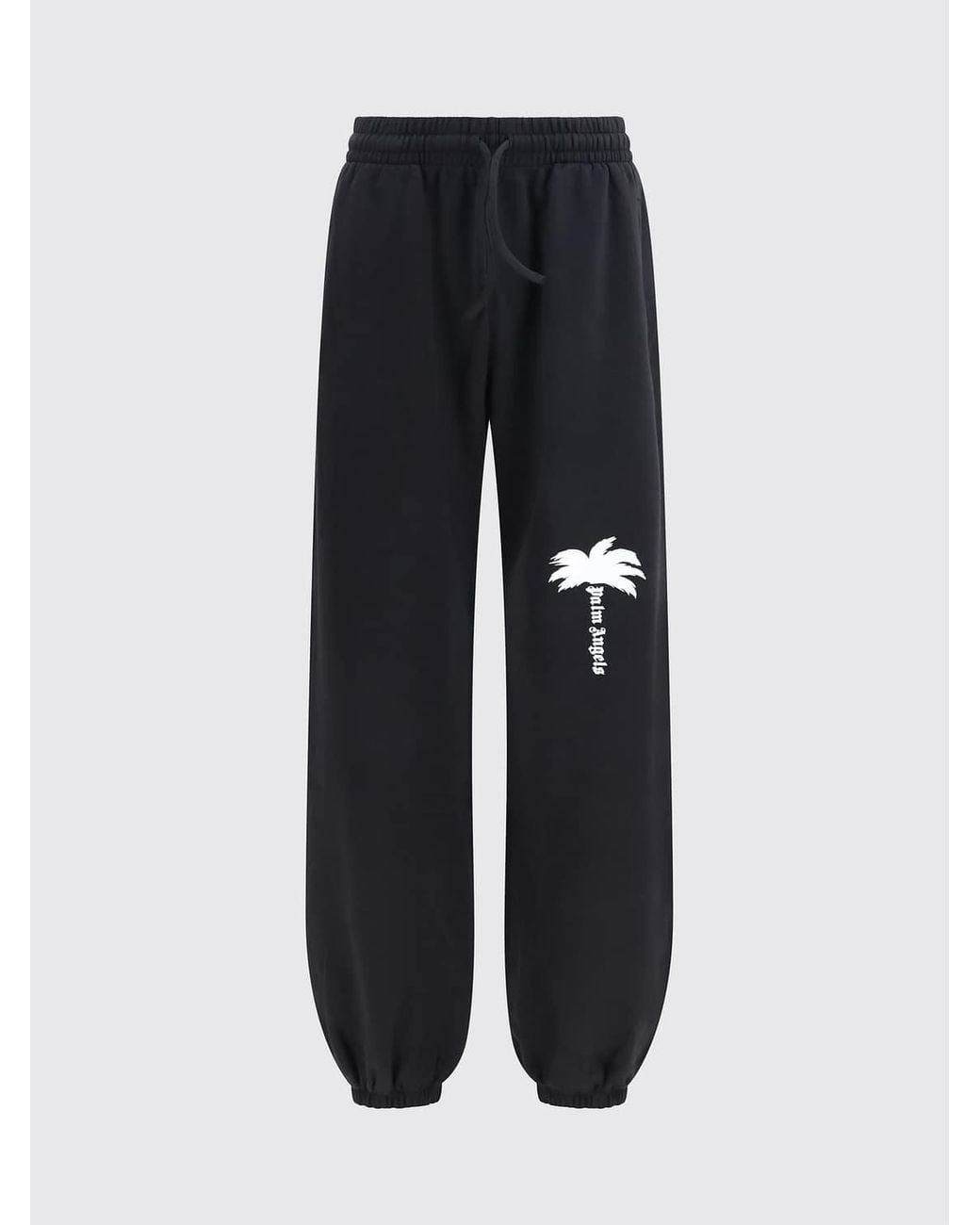 Palm Angels Black Pants for men