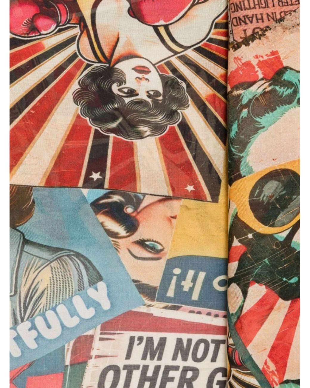 Faliero Sarti Multicolor Scarf