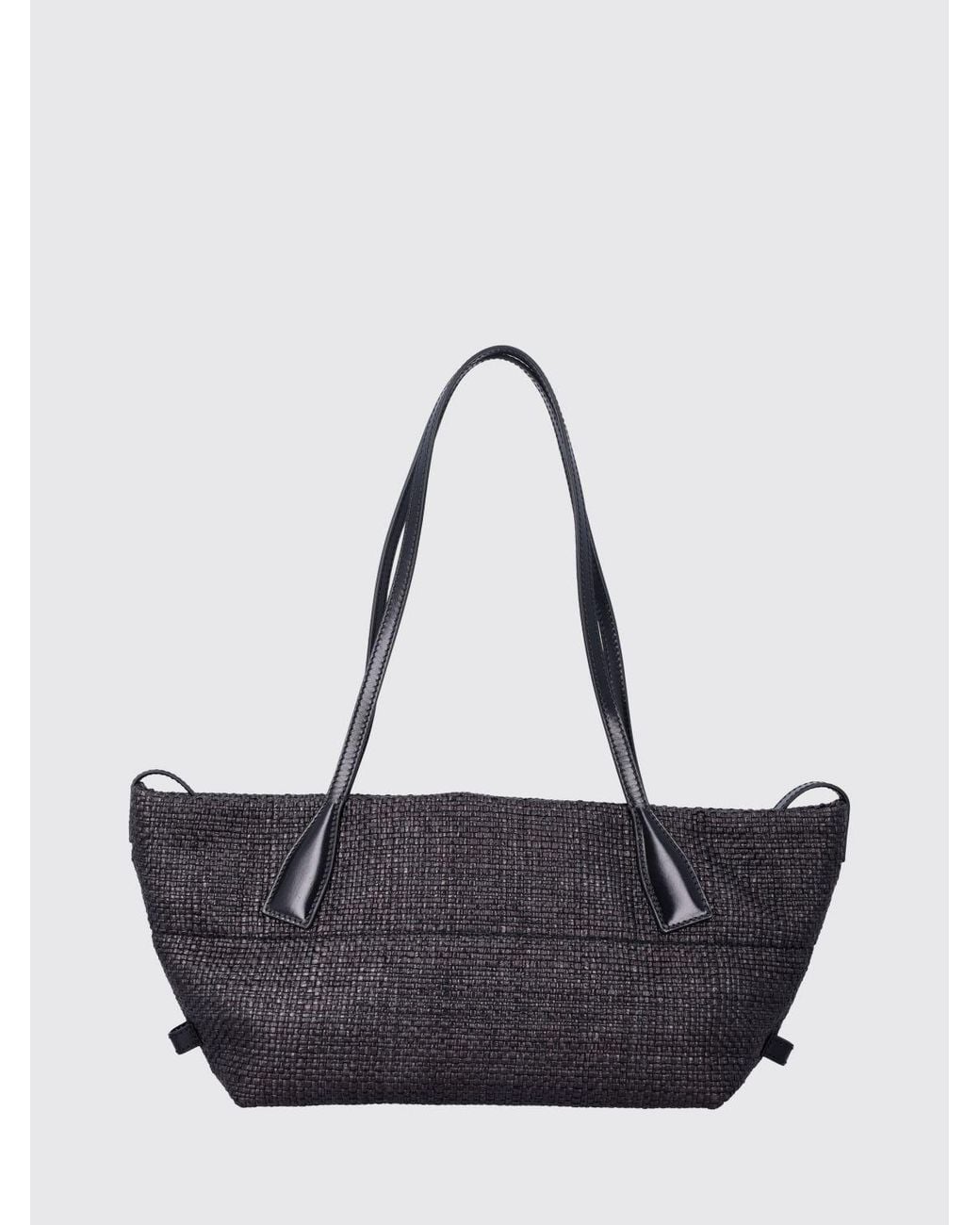 Borsa Small Track Tote Bag di Balmain in White