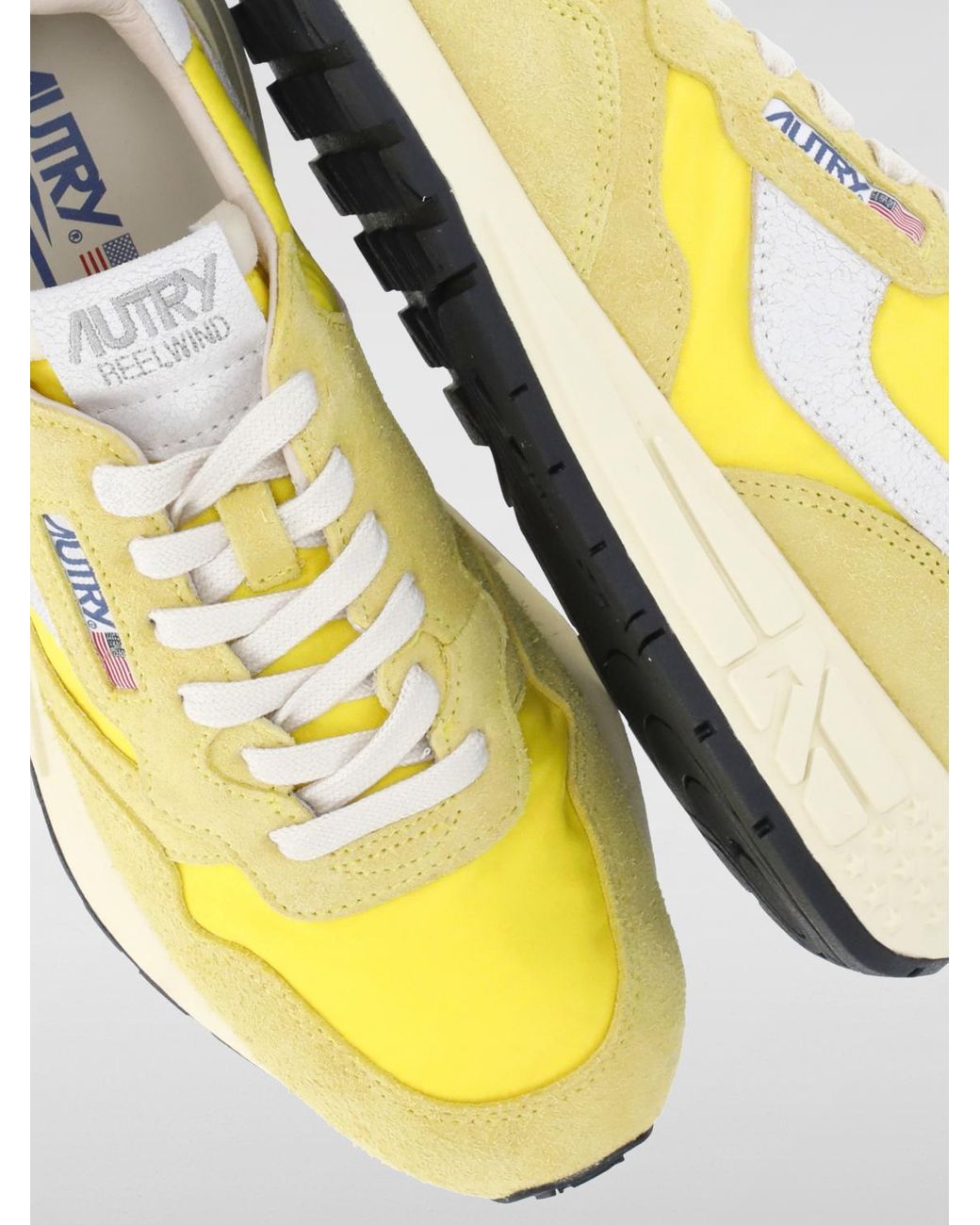 Autry Sneakers in Yellow | Lyst