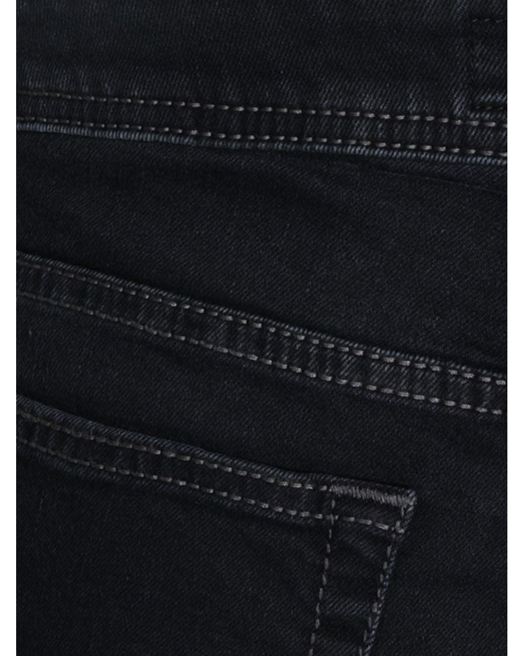 Jacob Cohen Blue Mid-Rise Slim Fit Stretch Denim Jeans for men
