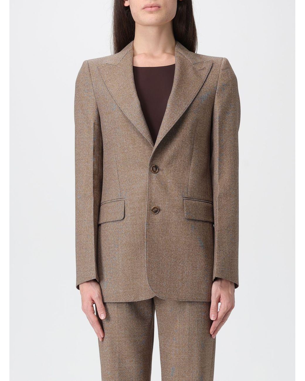 MM6 by Maison Margiela Brown Jacket