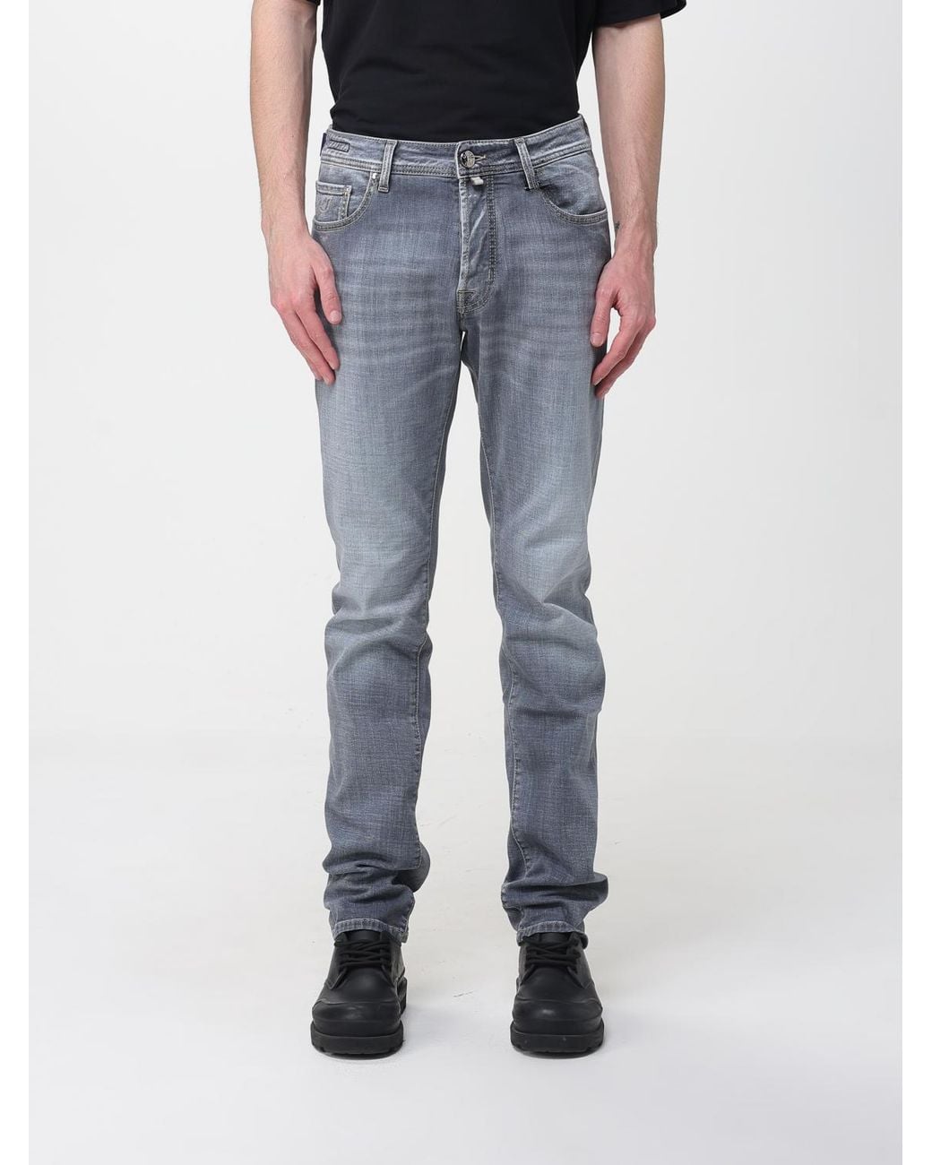 Jacob Cohen Blue Slim Fit Denim Trousers for men