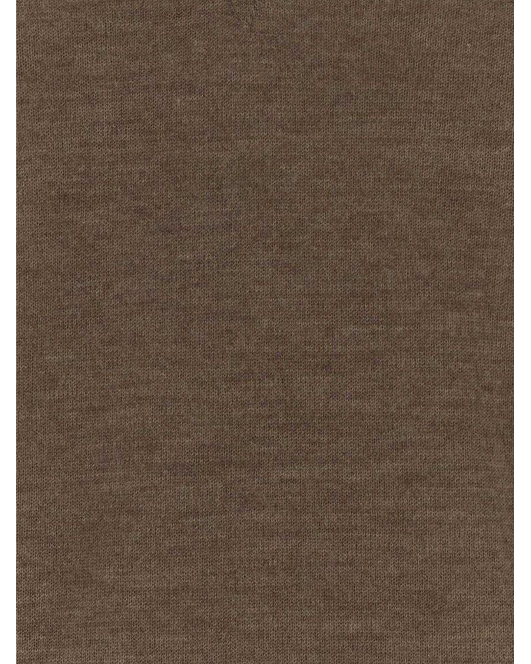 The Row Brown V-Neck Jumper