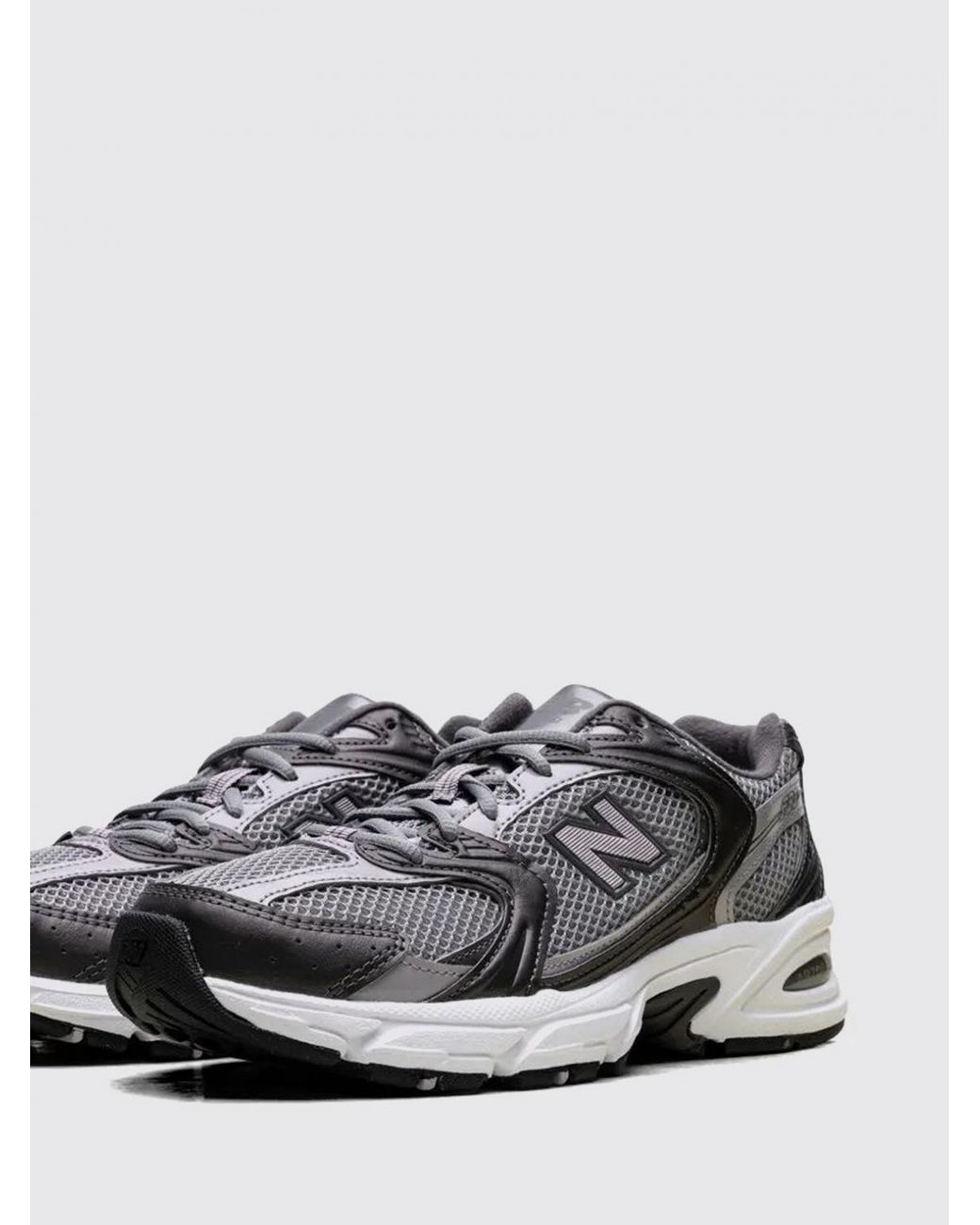 New Balance White 530 Mesh And Rubber Sneakers for men