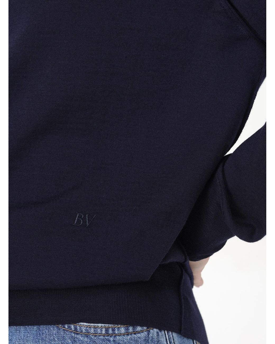 Bottega Veneta Blue Bottega Veneta Cashmere Crewneck Sweater