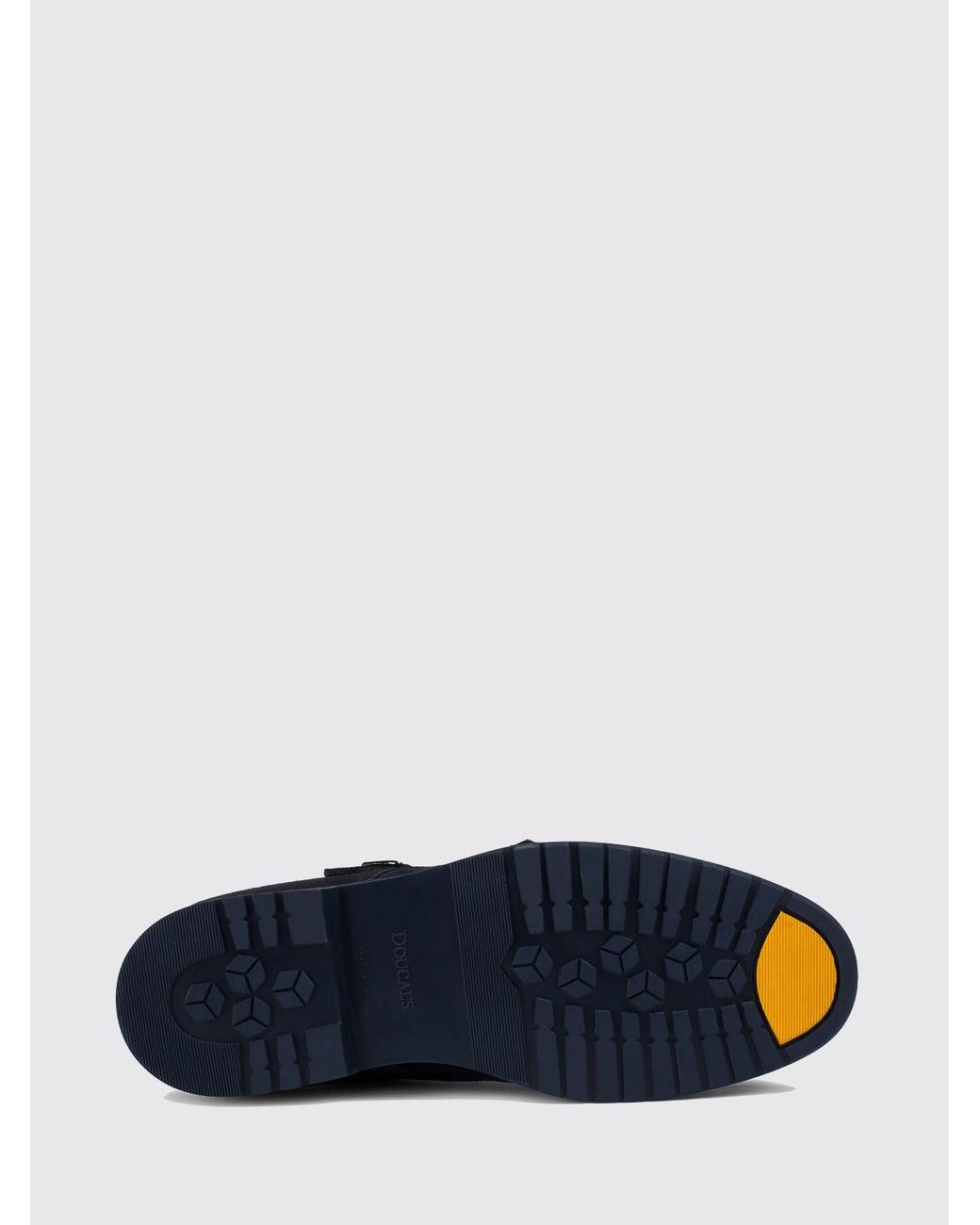 Doucal's Monk Strap Schuhe Aus Wildleder in Blue für Herren