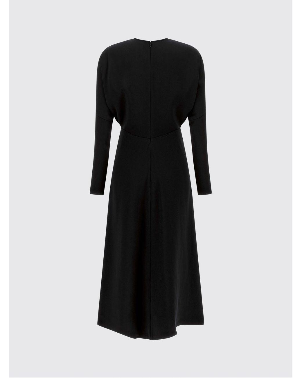 Victoria Beckham Blue Dolman Midi Dress