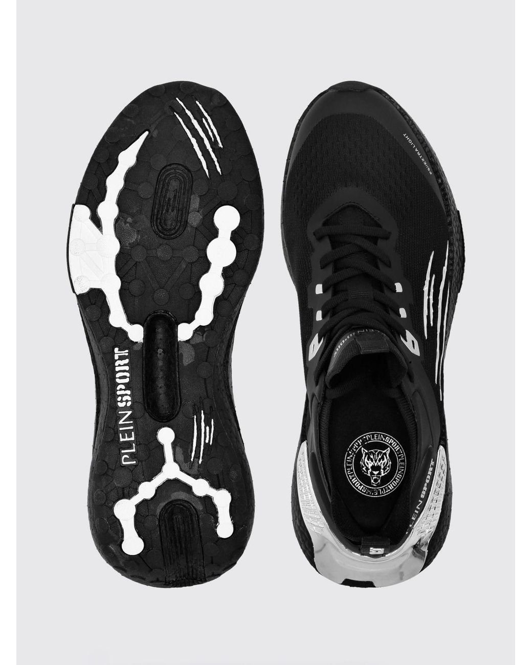 Philipp Plein Black Stealth Runner Extra Light for men