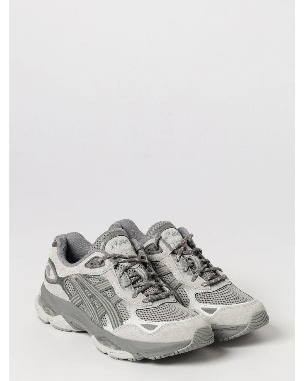 Asics White Gel-Nyc 2.0 Suede And Mesh Sneakers With Gel Technology for men