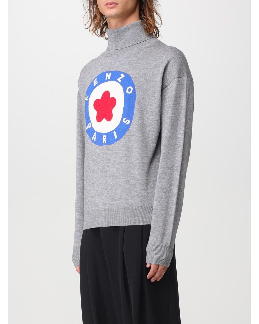 Pull Homme KENZO pour homme en coloris Gray