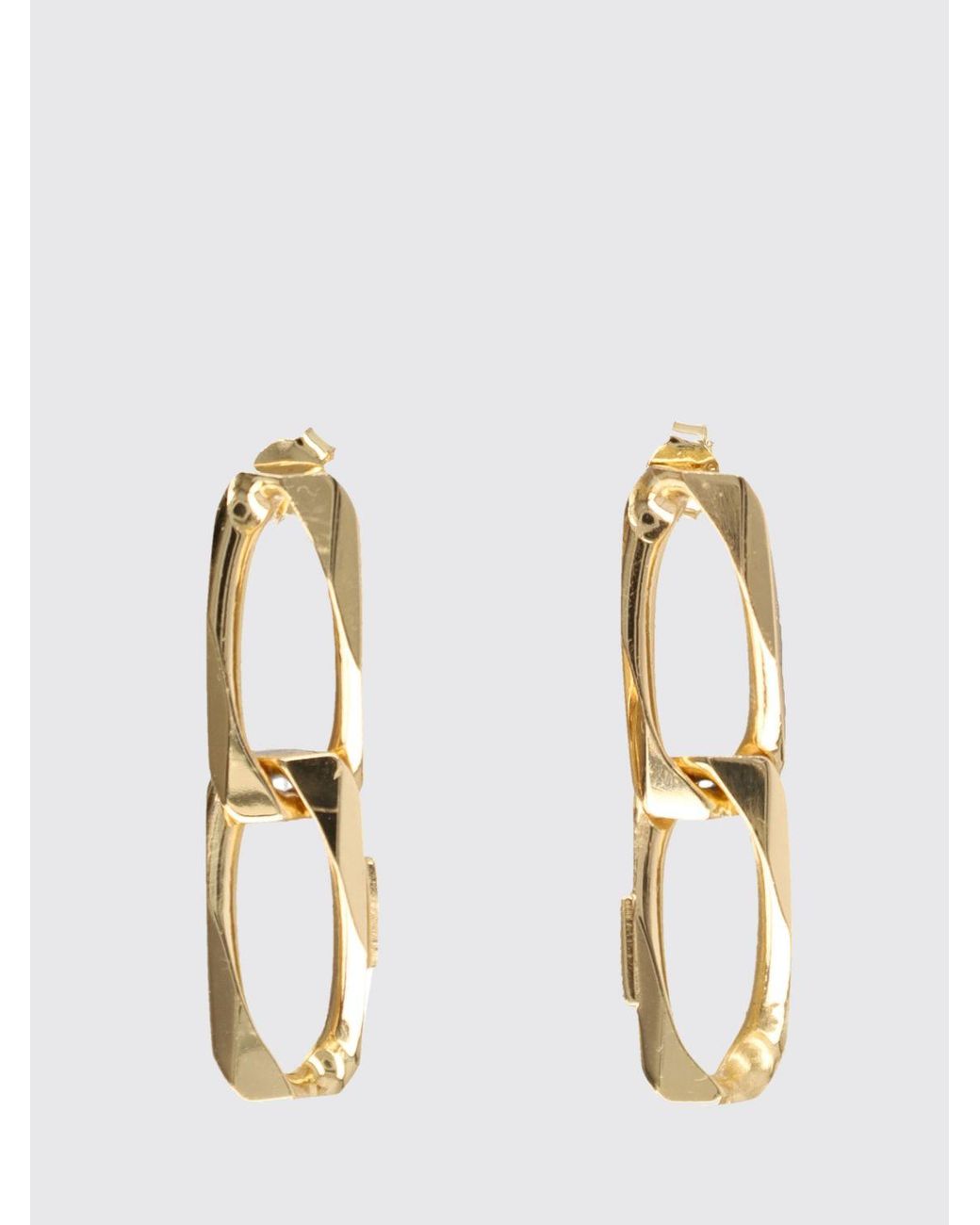 Emanuele Bicocchi Metallic 24K-Plated Dangle Earrings