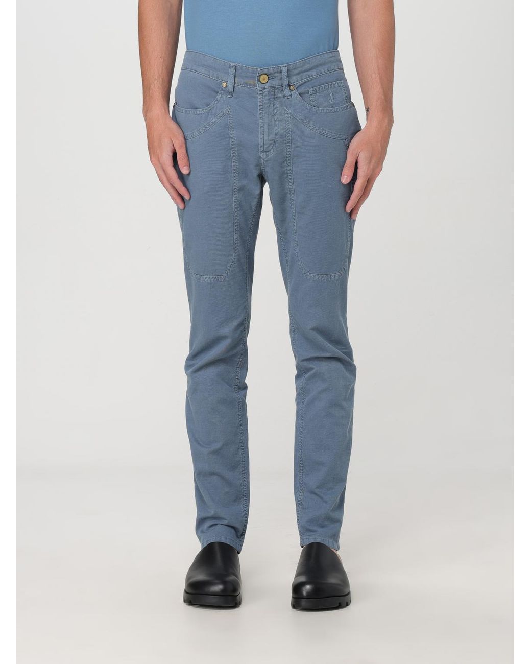 Jeckerson Blue Pants for men