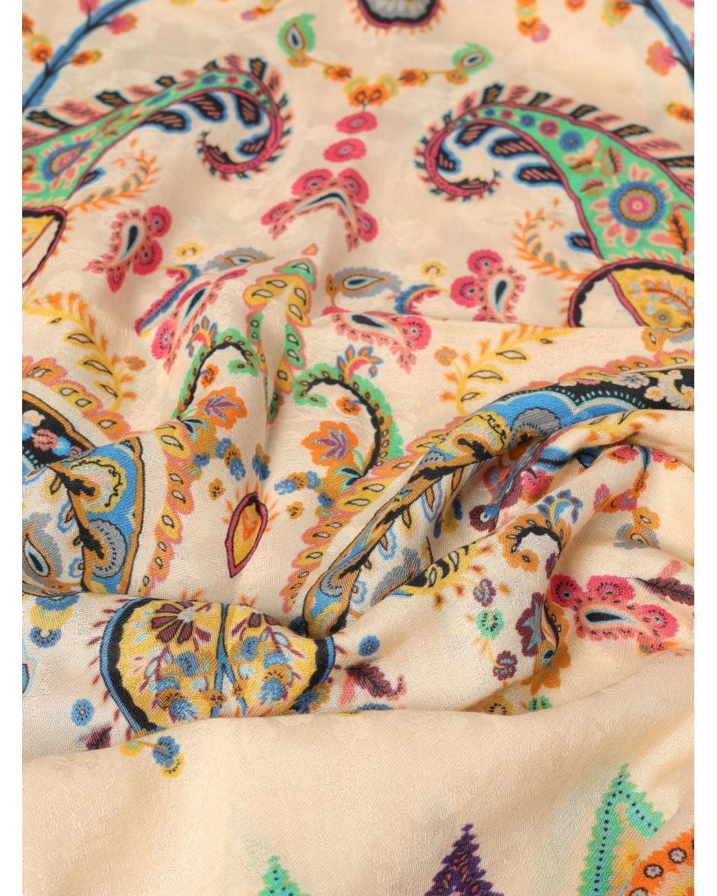 Etro Pink Silk Scarf