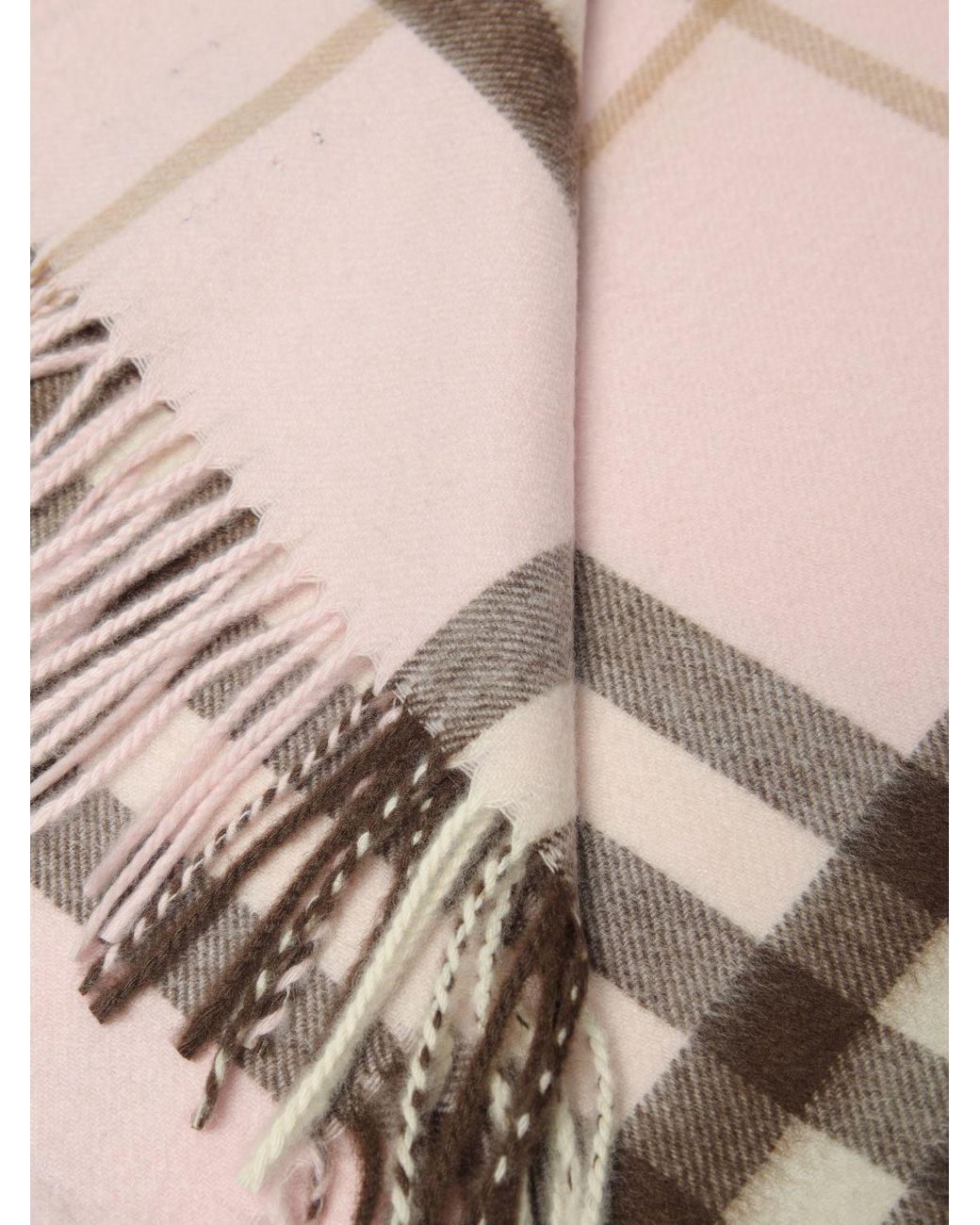Bufanda Mujer Burberry de color Pink
