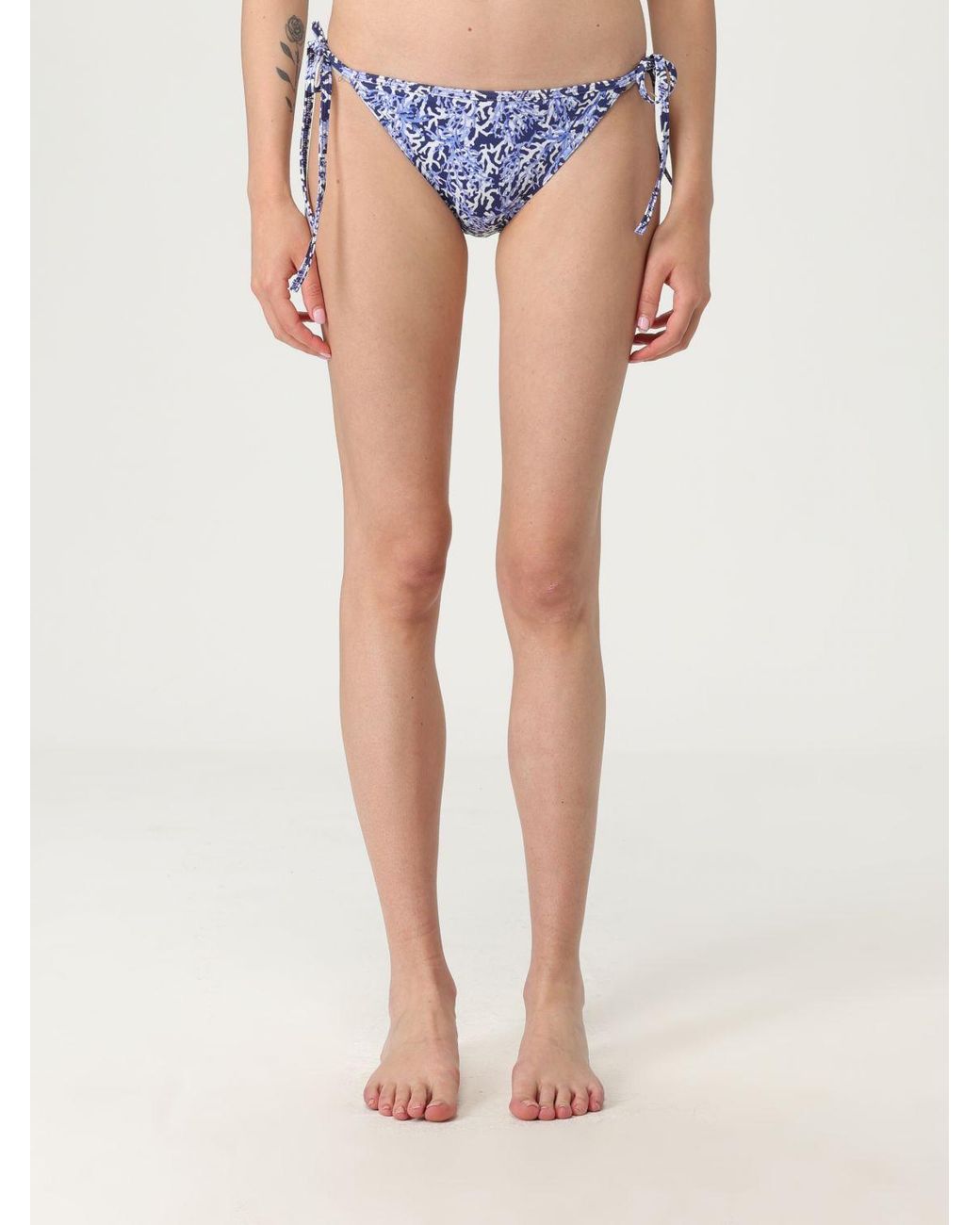 Kampos Blue Bikini Bottom Swimsuit