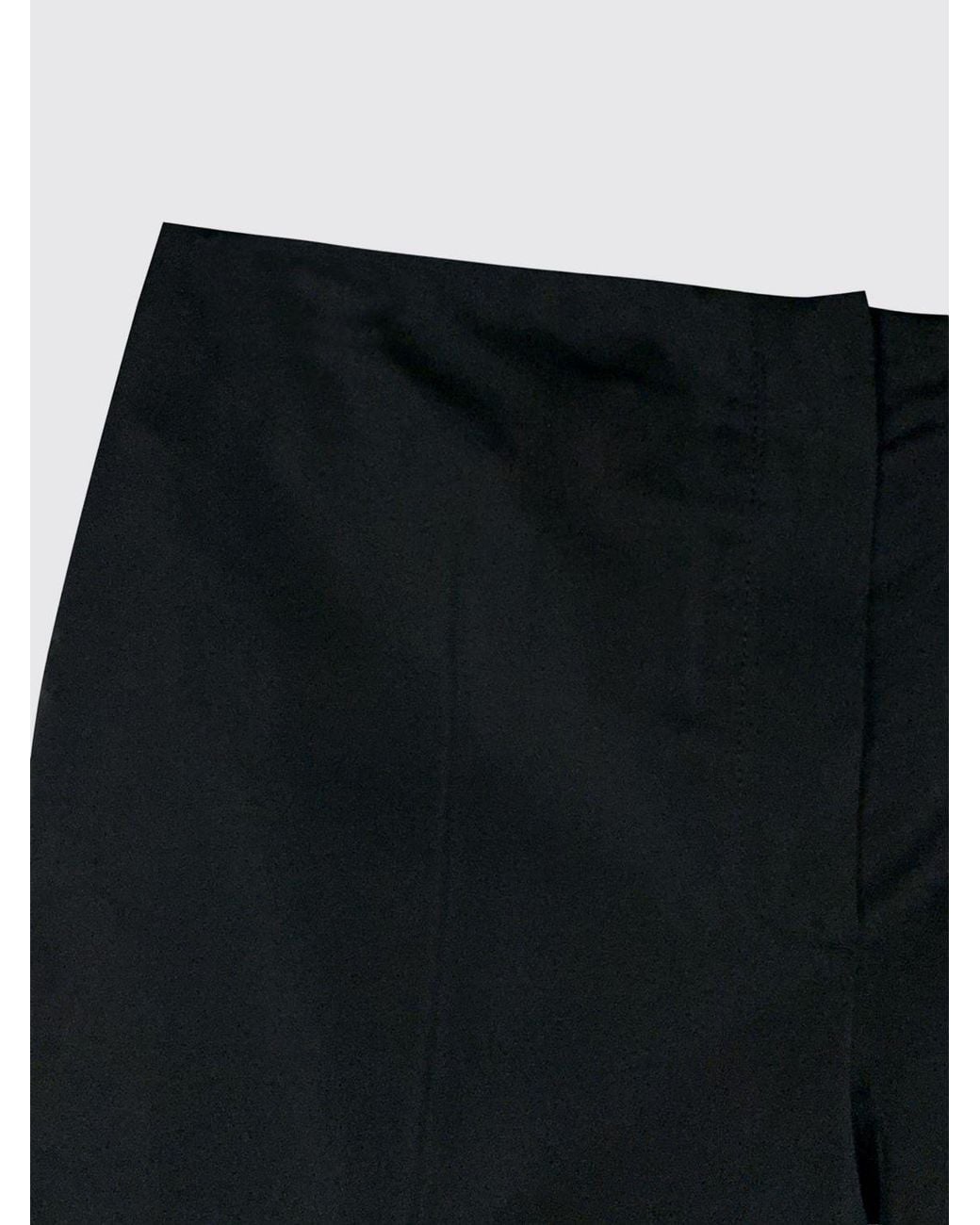 Jil Sander Blue High-Waisted Wide-Leg Silk-Blend Trousers