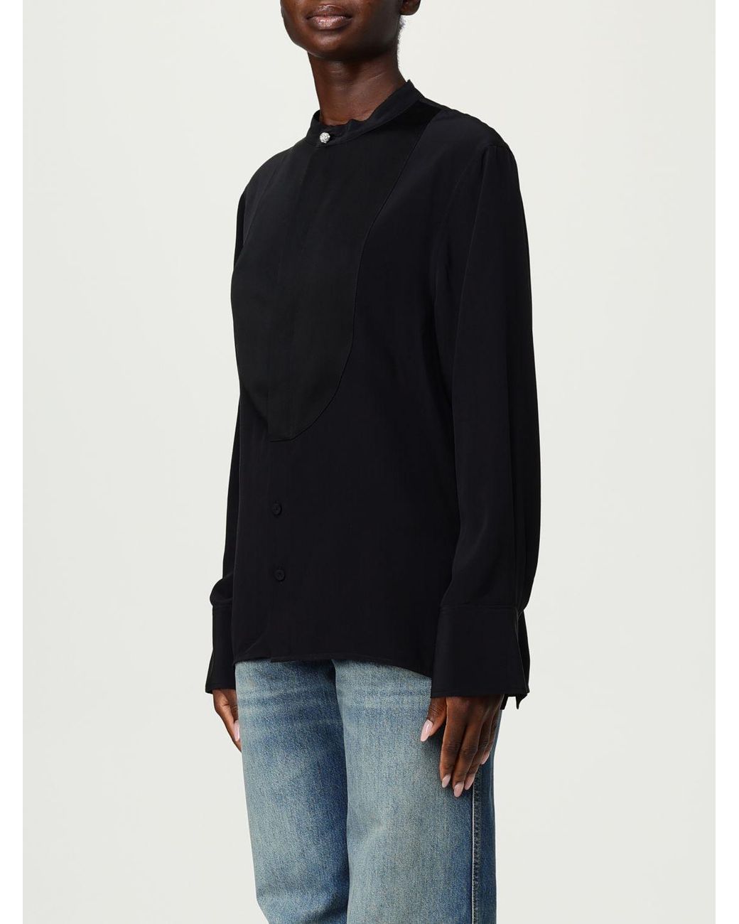 Victoria Beckham Black Shirt